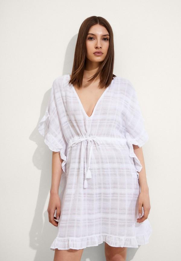 Платье пляжное Koton - цвет: белый, коллекция: лето.