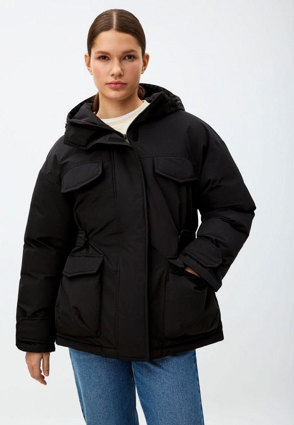Куртка утепленная Sela - цвет: черный, коллекция: демисезон.