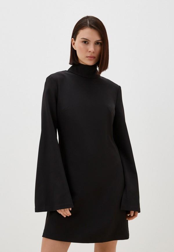 Платье Befree - цвет: черный, коллекция: мульти.
