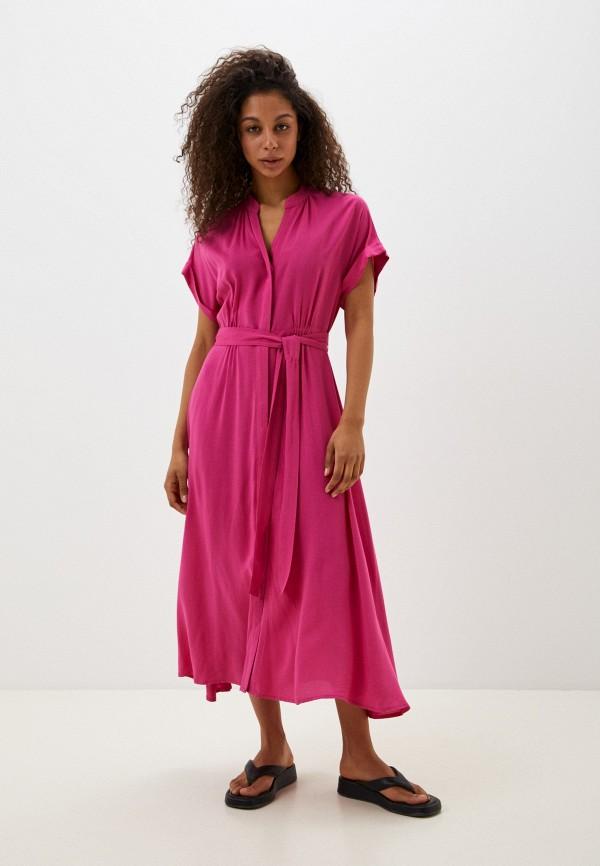 Платье Obba - цвет: розовый, коллекция: лето.