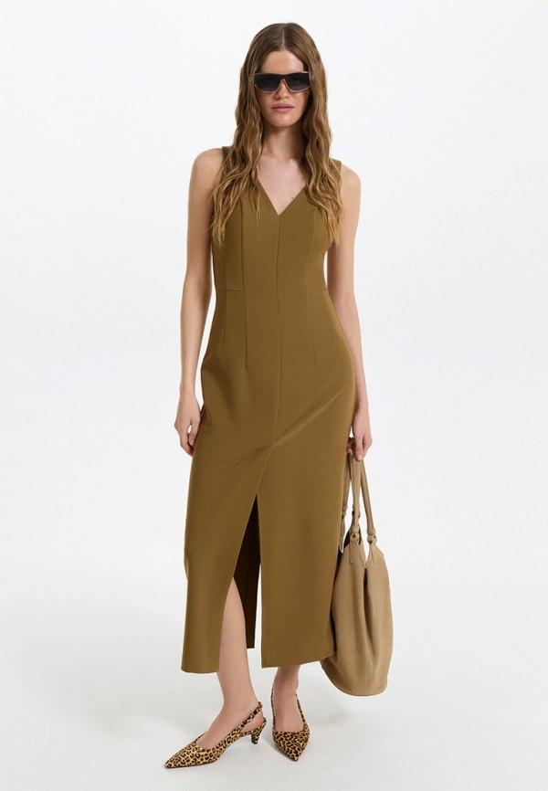 Платье Love Republic - цвет: коричневый, коллекция: лето.
