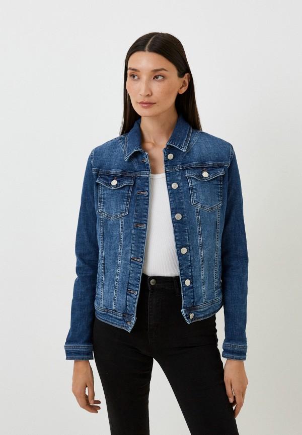 Куртка джинсовая Whitney - цвет: синий, коллекция: демисезон.