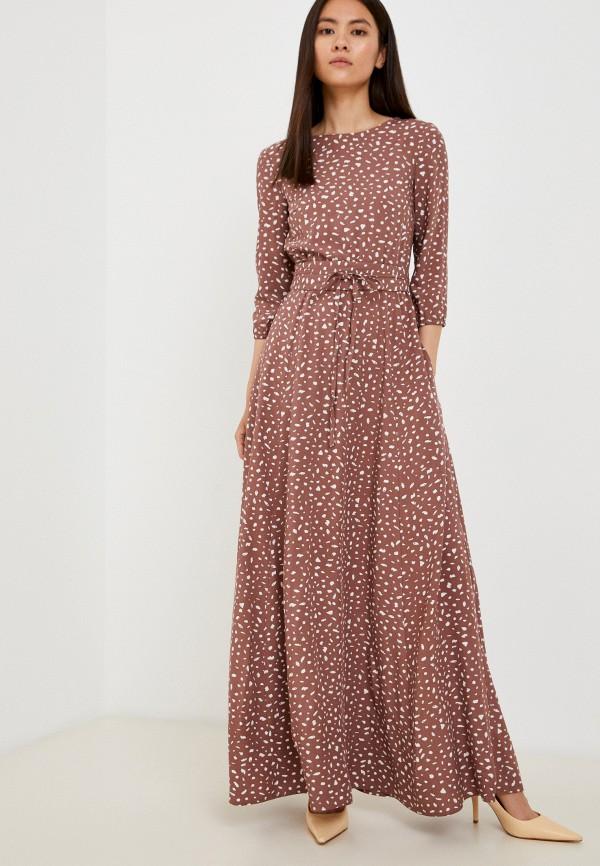 Платье po Pogode - цвет: коричневый, коллекция: лето.