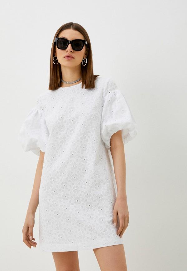 Платье Obba - цвет: белый, коллекция: демисезон, лето.