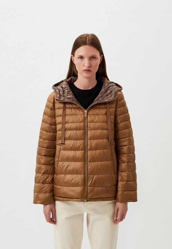Куртка утепленная Orsa - цвет: коричневый, коллекция: демисезон.