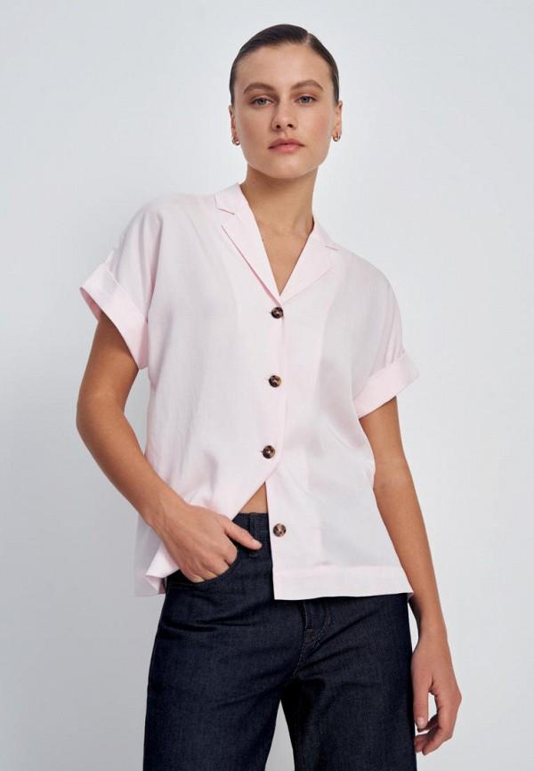 Блуза Finn Flare - цвет: розовый, коллекция: мульти.