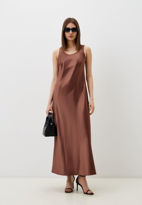 Платье Thomas Munz - цвет: коричневый, коллекция: лето.