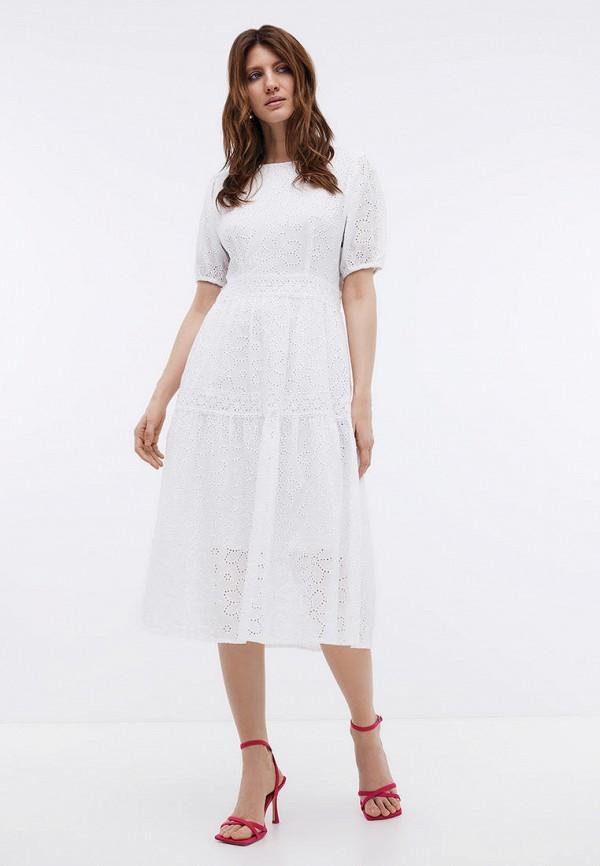 Платье Baon - цвет: белый, коллекция: мульти.
