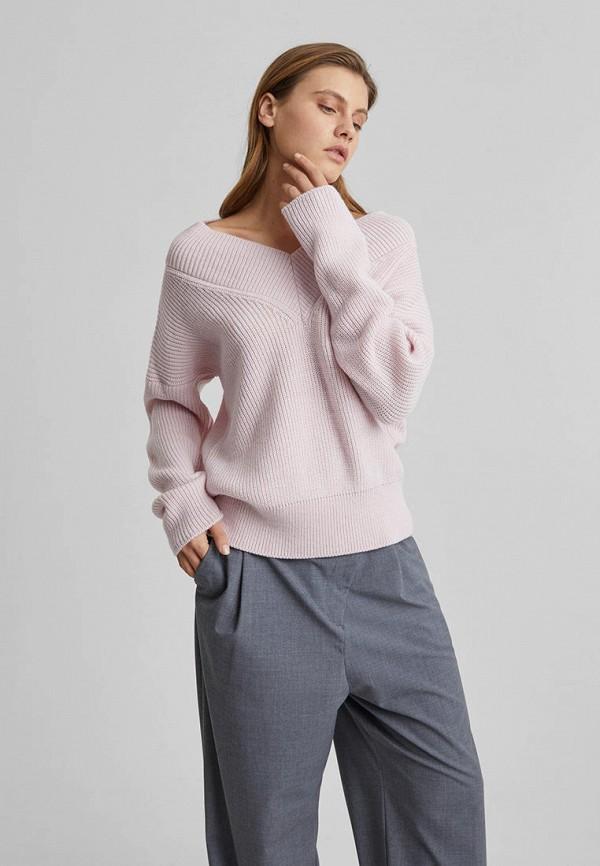 Пуловер Aim Clo - цвет: розовый, коллекция: мульти.