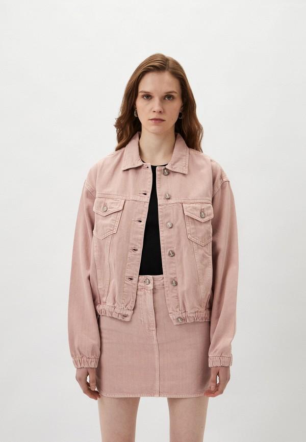 Куртка джинсовая Finisterre - цвет: розовый, коллекция: лето, демисезон.