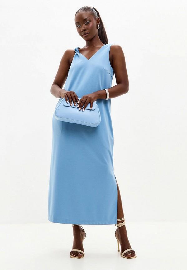 Платье LMP - цвет: голубой, коллекция: мульти.