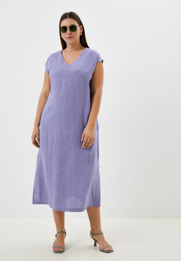 Платье Modress - цвет: фиолетовый, коллекция: мульти.