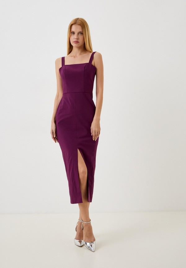 Платье Ruxara - цвет: фиолетовый, коллекция: мульти.