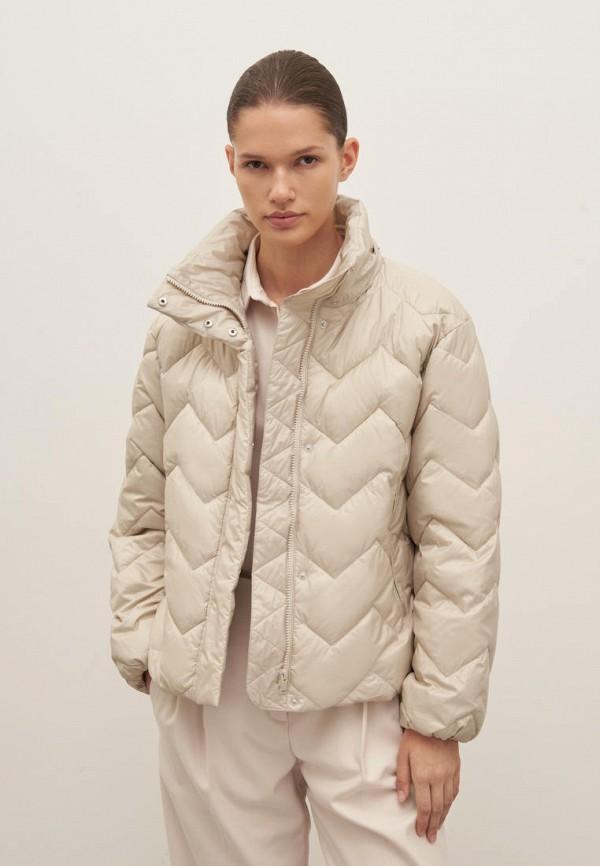 Куртка утепленная Finn Flare - цвет: бежевый, коллекция: зима.