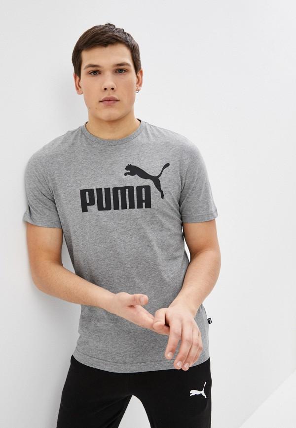 Футболка PUMA - цвет: серый, коллекция: мульти.