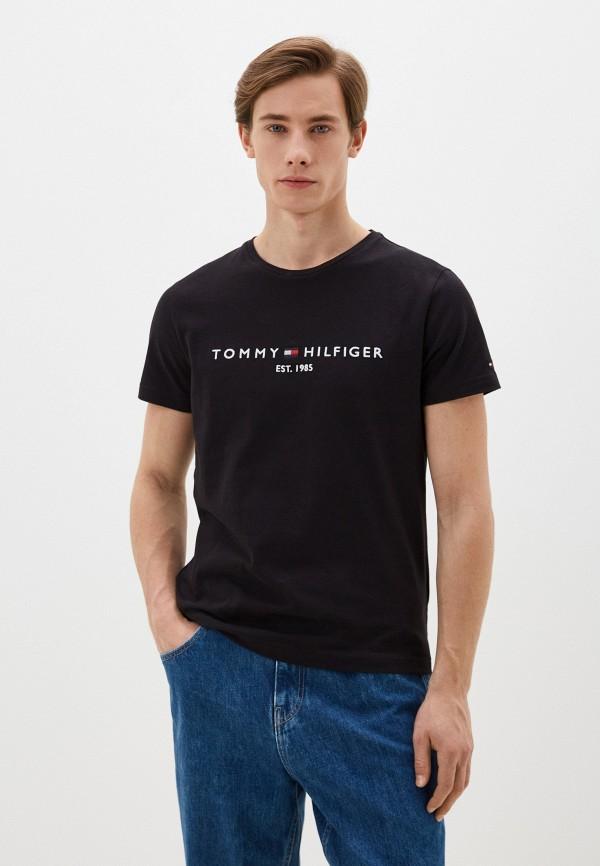 Футболка Tommy Hilfiger - цвет: черный, коллекция: мульти.