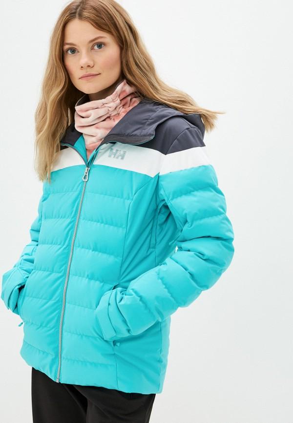 Куртка горнолыжная Helly Hansen - цвет: бирюзовый, коллекция: зима.