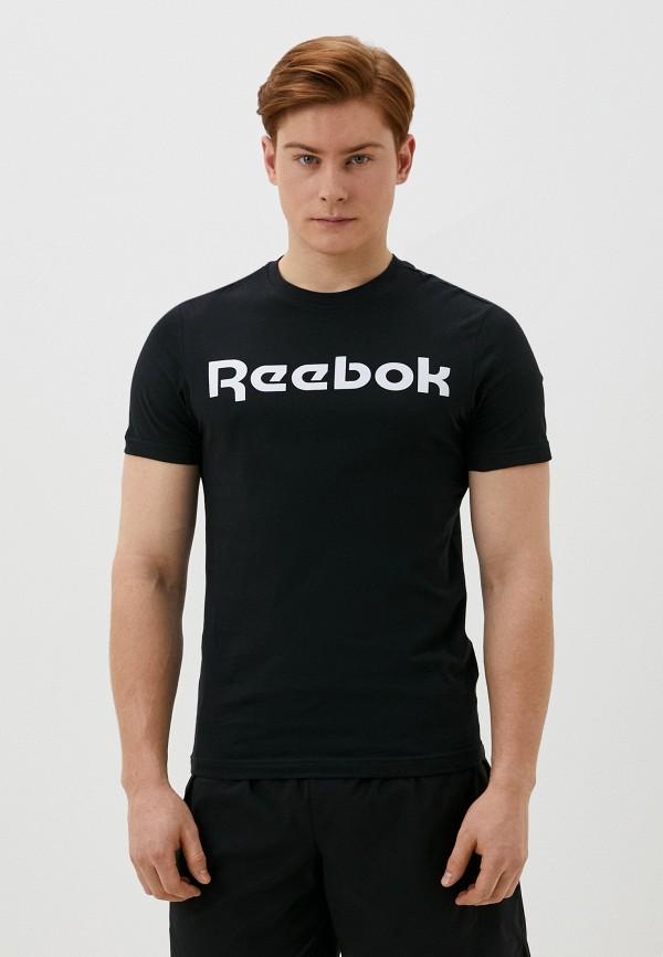 Футболка Reebok - цвет: черный, коллекция: мульти.