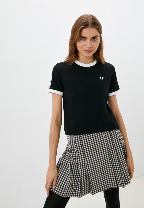 Футболка Fred Perry - цвет: черный, коллекция: мульти.