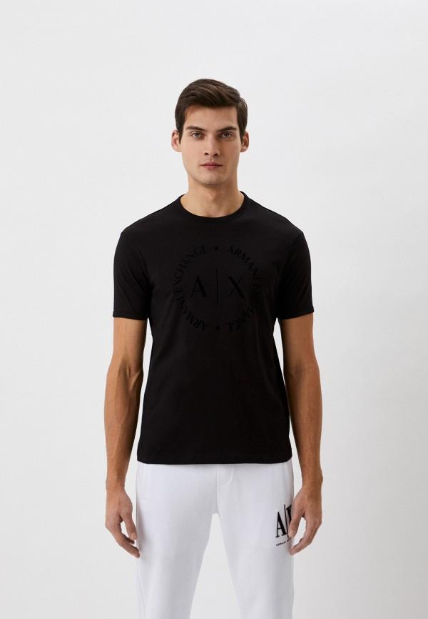 Футболка Armani Exchange - цвет: черный, коллекция: мульти.