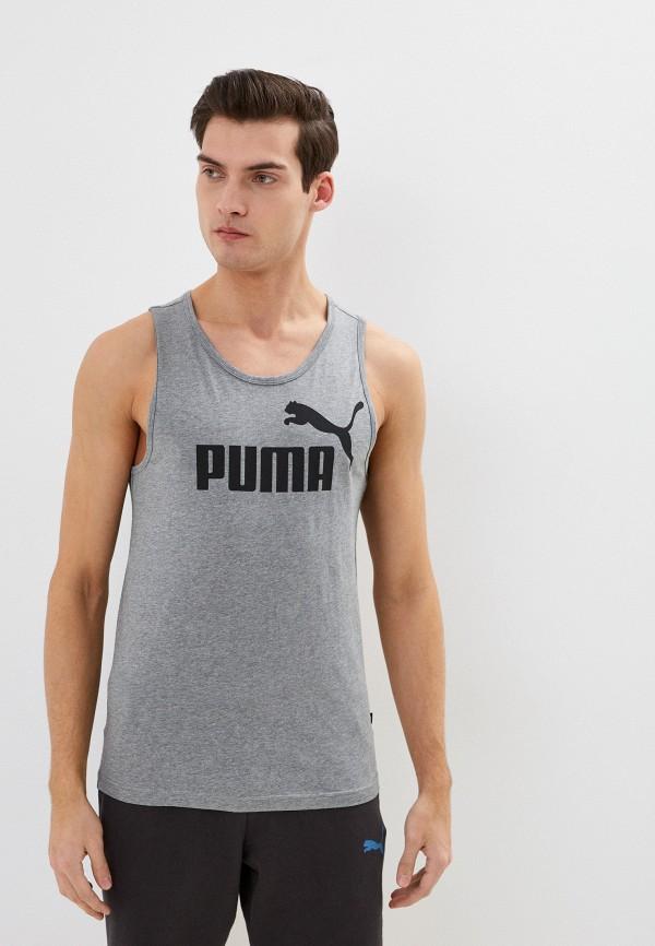 Майка PUMA - цвет: серый, коллекция: мульти.