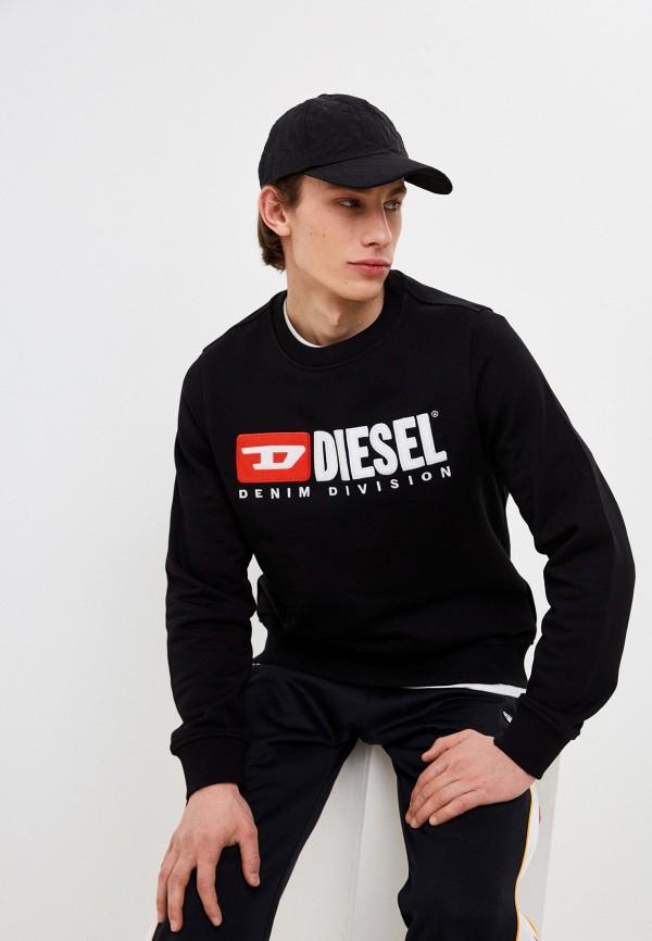 Свитшот Diesel - цвет: черный, коллекция: мульти.