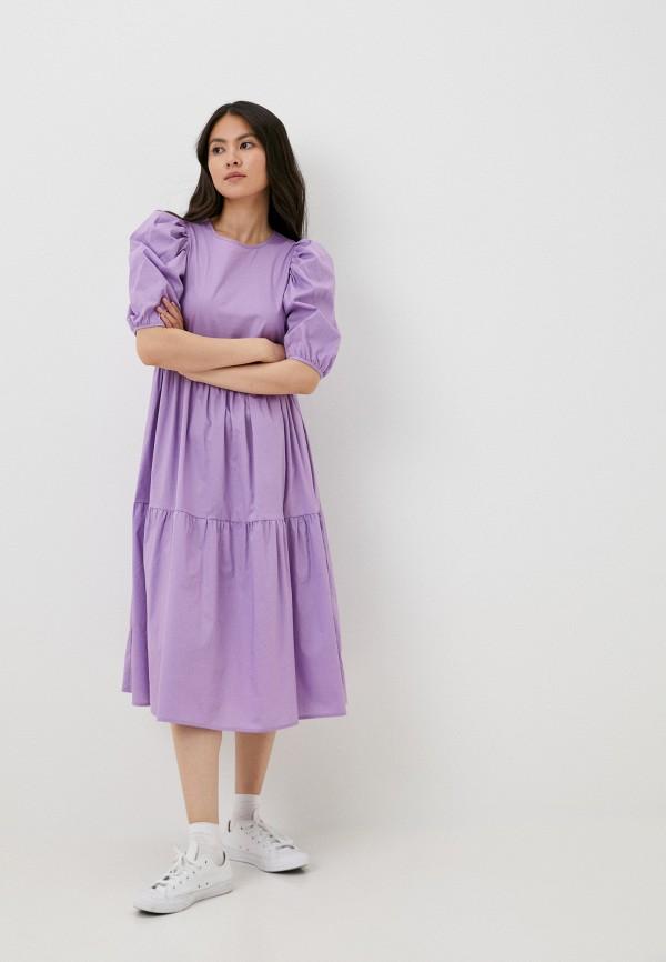 Платье Blissburst - цвет: фиолетовый, коллекция: мульти.