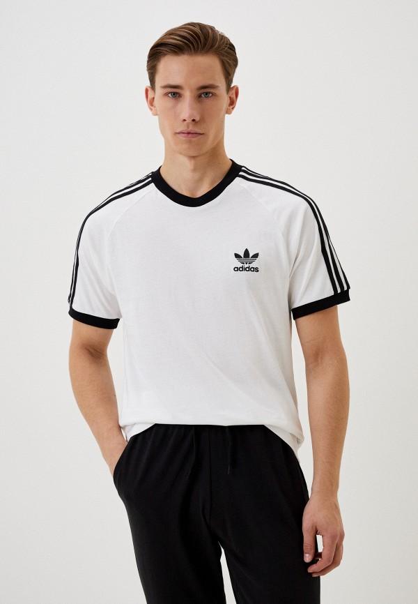 Футболка adidas Originals - цвет: белый, коллекция: мульти.