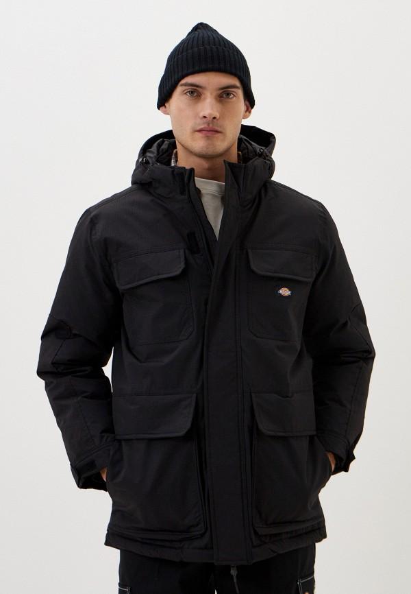 Куртка утепленная Dickies - цвет: черный, коллекция: зима.