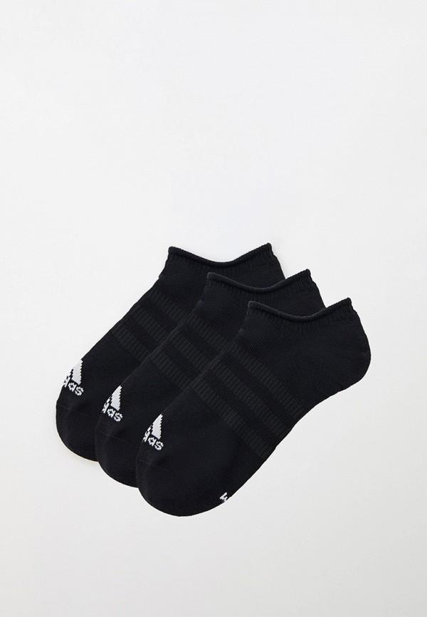 Носки 3 пары adidas - цвет: черный, коллекция: мульти.