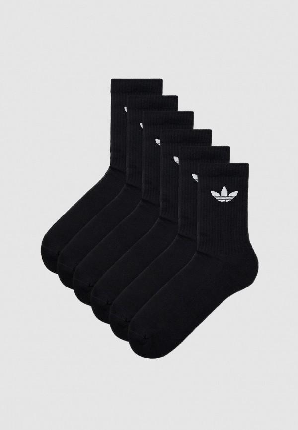 Носки 6 пар adidas Originals - цвет: черный, коллекция: мульти.