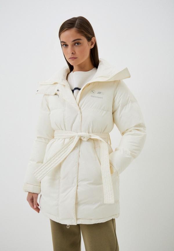 Куртка утепленная PUMA - цвет: белый, коллекция: демисезон, зима.