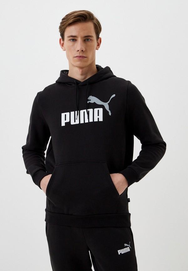 Худи PUMA - цвет: черный, коллекция: мульти.