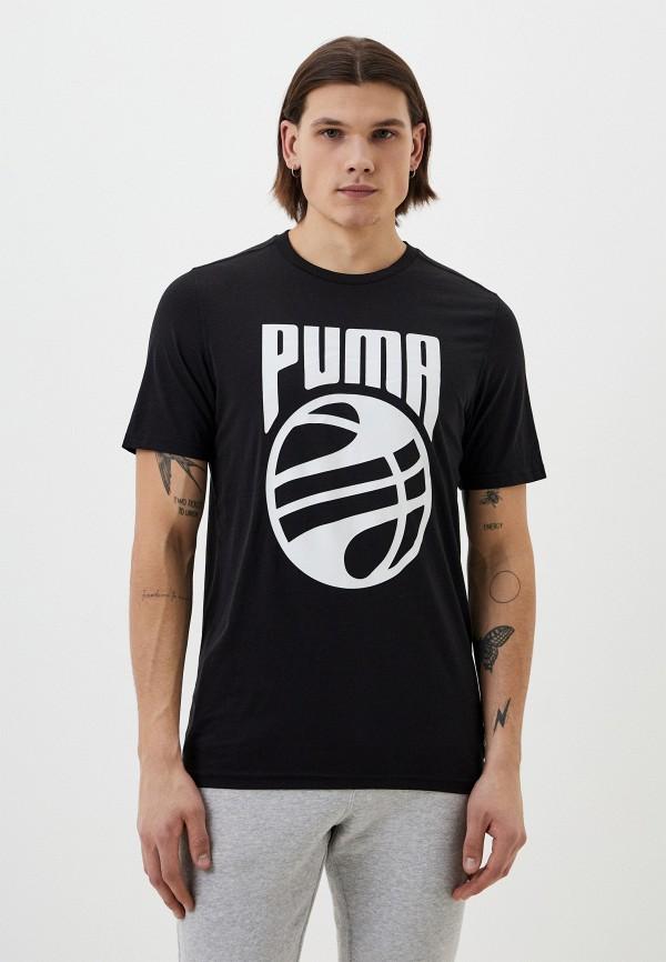 Футболка PUMA - цвет: черный, коллекция: мульти.