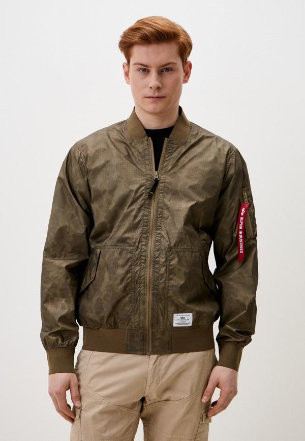 Куртка Alpha Industries - цвет: хаки, коллекция: демисезон, лето.
