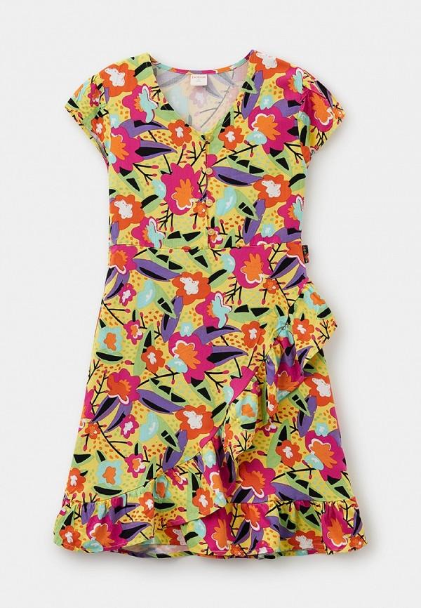 Платье Boboli - цвет: мультиколор, коллекция: лето.