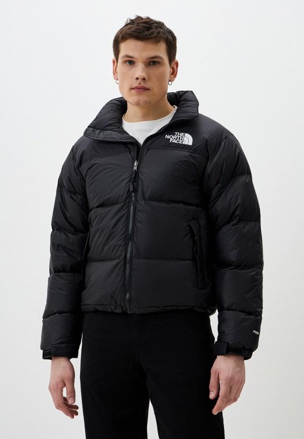 Пуховик The North Face - цвет: черный, коллекция: демисезон, зима.