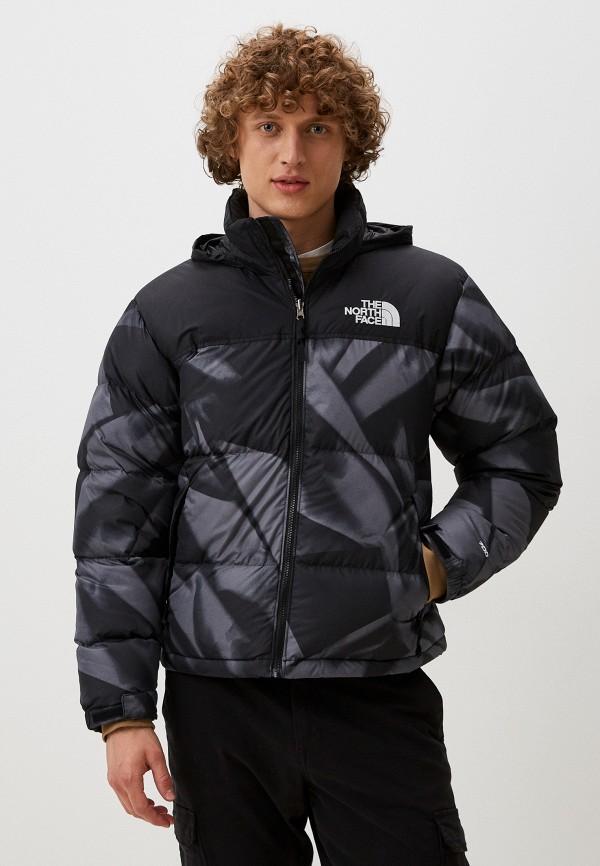 Пуховик The North Face - цвет: серый, коллекция: демисезон, зима.