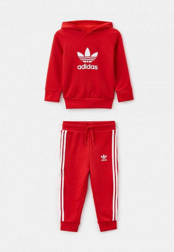 Костюм спортивный adidas Originals - цвет: красный, коллекция: мульти.