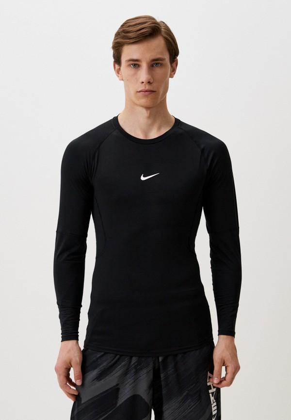 Лонгслив спортивный Nike - цвет: черный, коллекция: мульти.