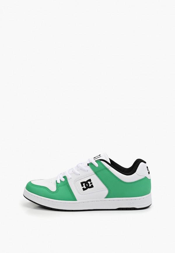 Кеды DC Shoes - цвет: зеленый, коллекция: мульти.