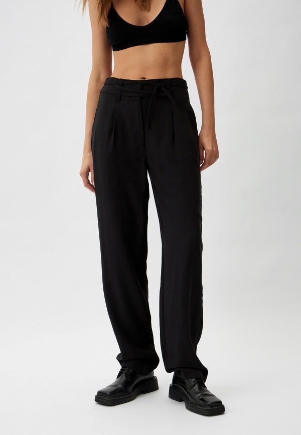 Брюки Calvin Klein Jeans - цвет: черный, коллекция: мульти.