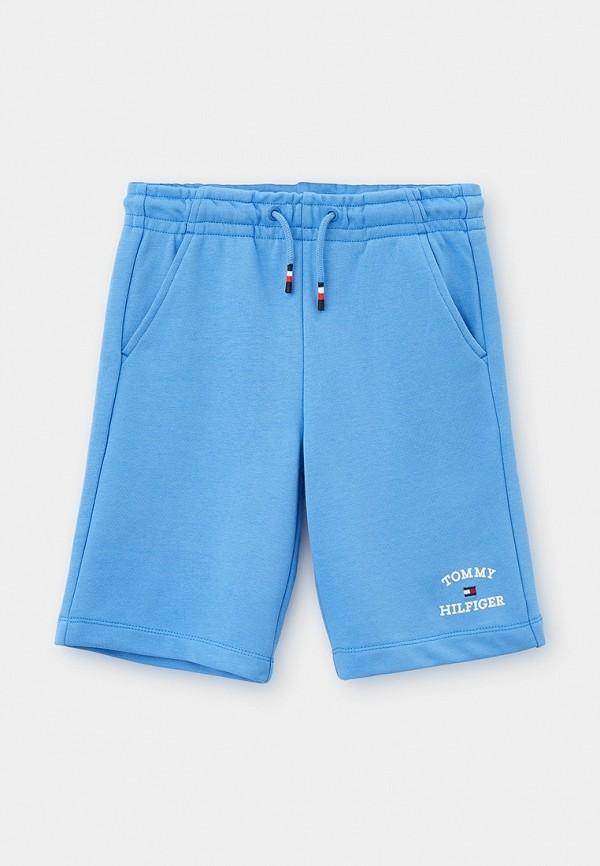 Шорты спортивные Tommy Hilfiger - цвет: голубой, коллекция: лето.