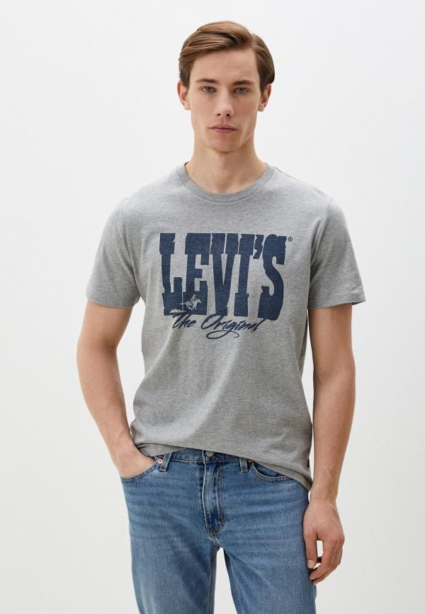 Футболка Levi's® - цвет: серый, коллекция: мульти.