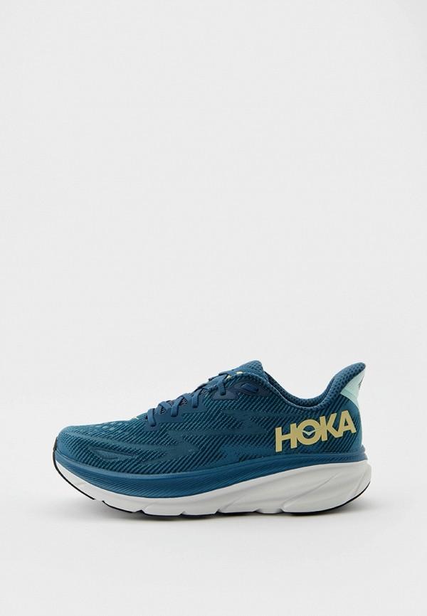 Кроссовки Hoka One One - цвет: бирюзовый, коллекция: мульти.