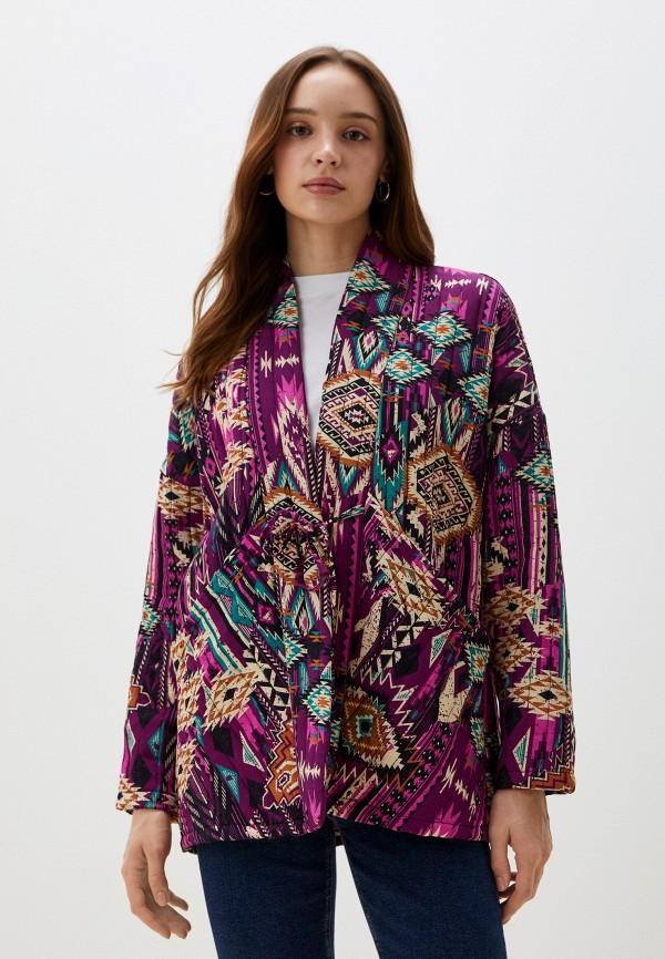 Куртка утепленная Aokyanos - цвет: фиолетовый, коллекция: демисезон, лето.