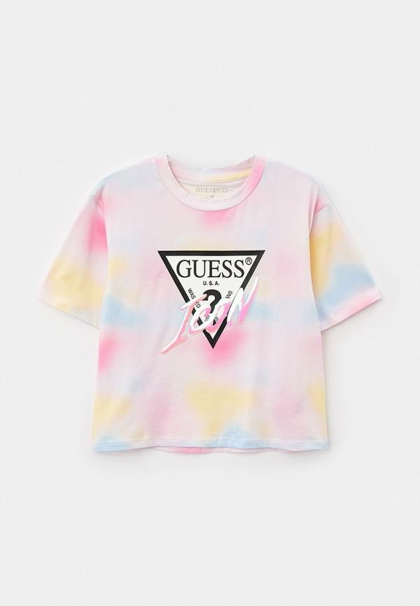 Футболка Guess - цвет: мультиколор, коллекция: мульти.