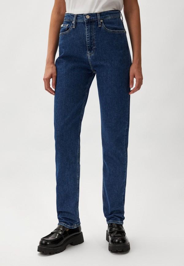Джинсы Calvin Klein Jeans - цвет: синий, коллекция: мульти.