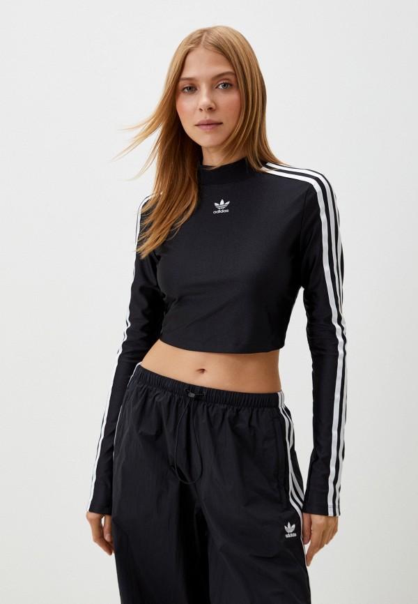 Лонгслив adidas Originals - цвет: черный, коллекция: мульти.