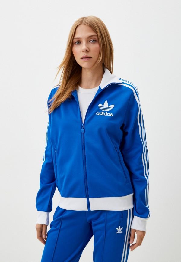 Олимпийка adidas Originals - цвет: синий, коллекция: мульти.